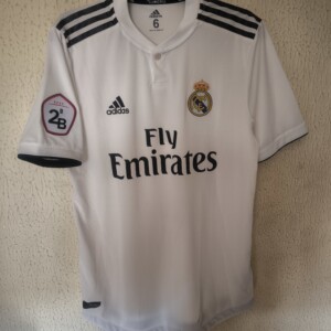 Match Worn - Real Madrid Castilla - dorsal 4 (Adrian Dela)