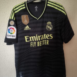 Match Worn vs Real Sociedad - Real Madrid - 18 Aurelien Tchouameni