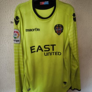 Match Worn - Levante UD - 1 Raul Fernandez - firmada