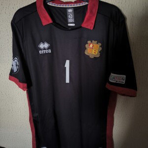 Player Issue / Match Worn - Seleccion de Andorra - 1 Jose Gomes
