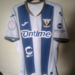 Match Worn Copa del Rey vs Real Madrid - CD Leganes - 14 Darko Brasanac - firmada