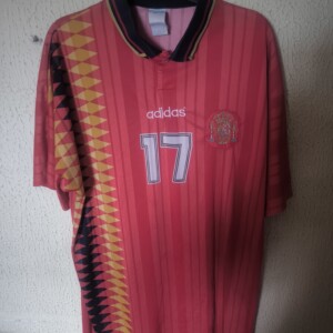 Match Worn vs Francia - Seleccion de España sub-18 - dorsal 17 (Jesuli)