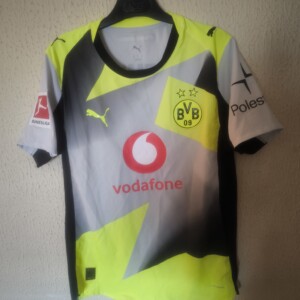 Match Worn vs Bayer Leverkusen - Borussia Dortmund - 2 Yan Couto