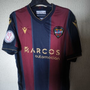 Match Worn - Levante UD - 3 Enric Franquesa - Copa del Rey