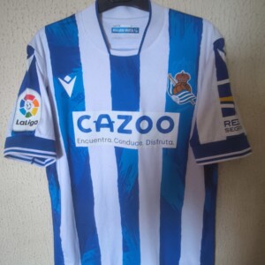 Match Worn y firmada vs Girona - Real Sociedad - 2 Alex Sola