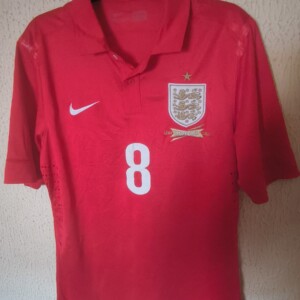 Match Worn - Seleccion de Inglaterra - dorsal 8