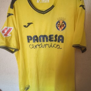 Match Worn vs Girona - Villarreal CF - 5 Willy Kambwala