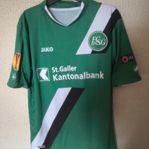Match Worn - UEFA - FC St Gallen (Suiza) - 10 Sebastien Wuthrich