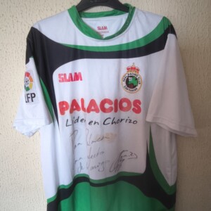 Match Worn y firmada - Racing de Santander - 23 Adrian Gonzalez