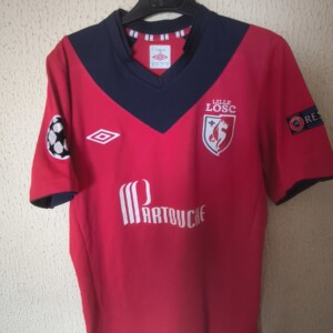 Match Worn - Champions - LOSC Lille - 2 Mathieu Debuchy