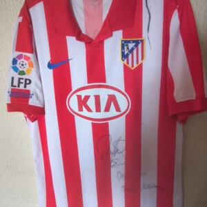 Match Worn y firmada - Atletico de Madrid - 19 Jose Antonio Reyes