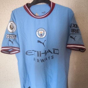 Match Worn y firmada - Manchester City - 21 Sergio Gomez