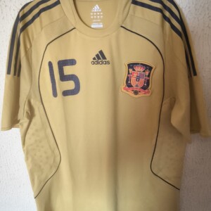 Match Worn - Seleccion de España 2008 - dorsal 15