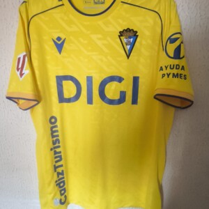 Match Worn - Cadiz CF - 15 Sergio Ortuño