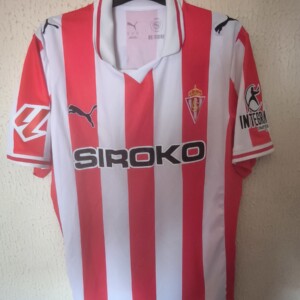 Match Worn vs Cadiz CF - Sporting de Gijon - 14 Alexandre Corredera