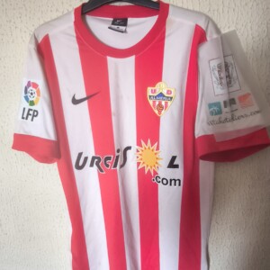 Match Worn vs Levante UD 2013-2014 - UD Almeria - 15 Miguel Angel Corona