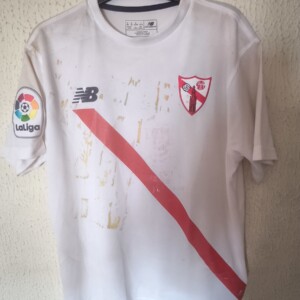 Match Worn y firmada vs Levante - Sevilla Atletico - 8 Antonio Cotan