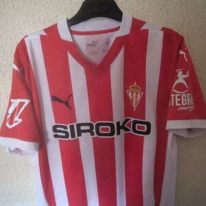 Match Worn - Sporting de Gijon - 6 Nacho Martin