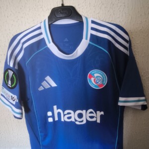 Match Worn vs Rayo Vallecano - Racing Estrasburgo Strasbourg - Conference League - 3 Ben Chilwell