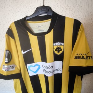 Match Worn Conference League vs Rayo Vallecano - AEK Atenas Athenas - 90 Antonio Zini Zine