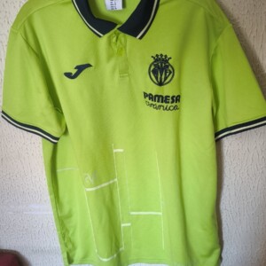 Polo Villarreal CF - player worn dorsal 6 Etienne Capoue