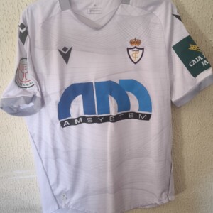 Match Worn Copa del Rey vs Cadiz - Real Jaen - 17 Javi Moyano