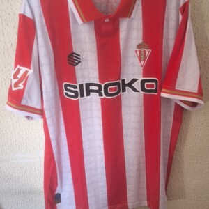 Match Worn vs Andorra - Sporting de Gijon - 21 Mamadou Loum